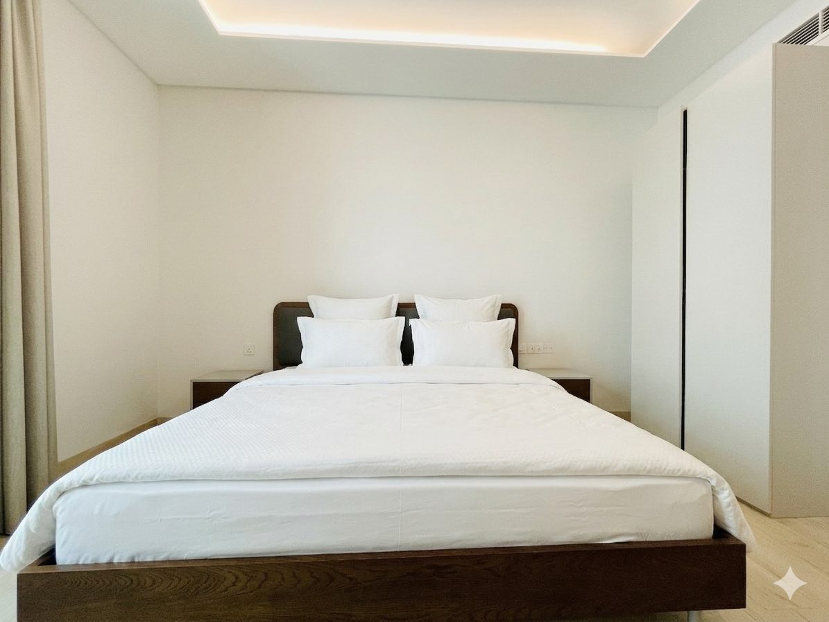 One Bedroom Apartment with Two Bathrooms