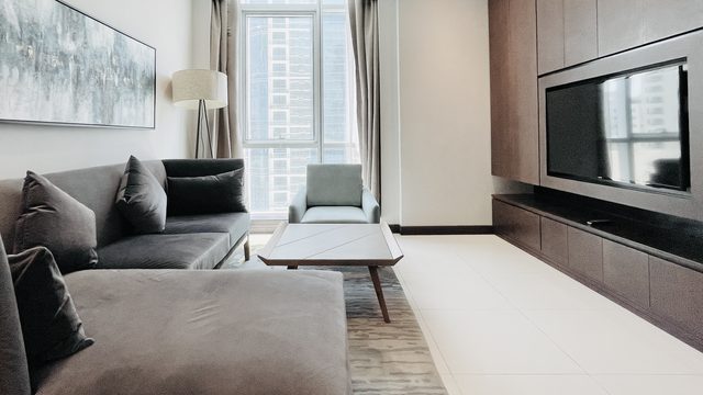 Two-Bedroom Apartment with Pool and Gym