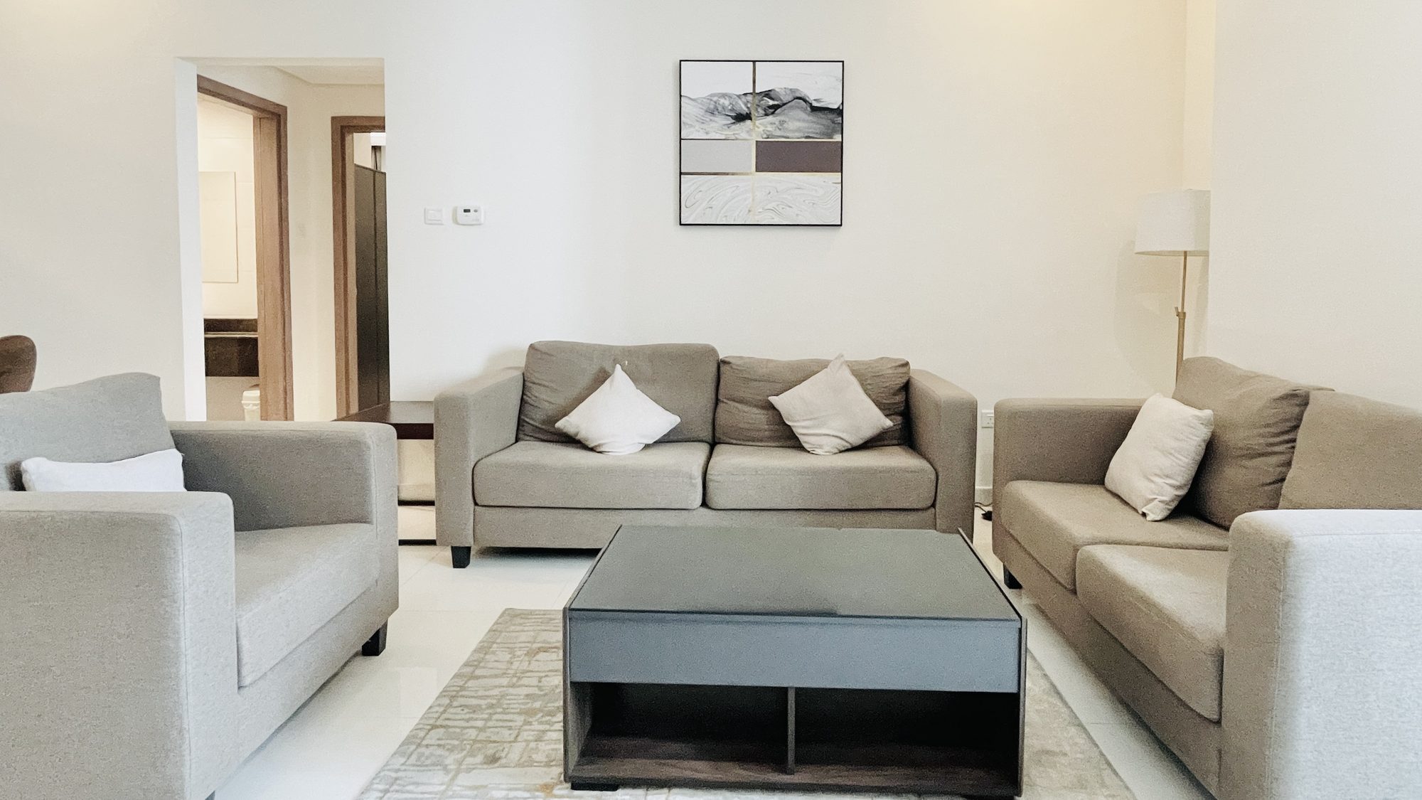 Two Bedroom Apartment with Three Bathrooms