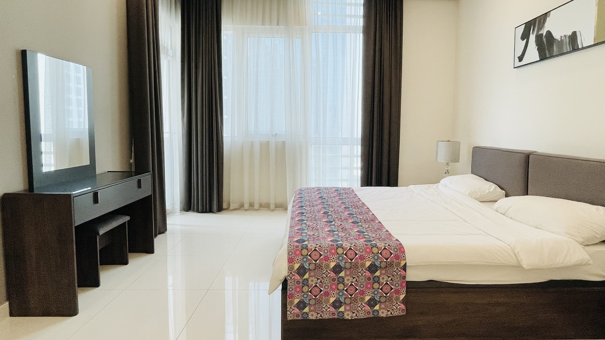 Two Bedroom Apartment with Three Bathrooms