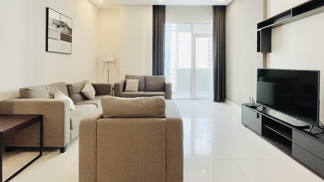Two Bedroom Apartment with Three Bathrooms