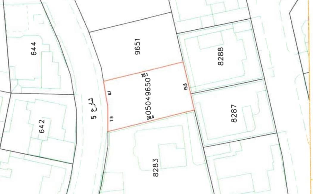 RA-classified Plot, 422.7 Sqm in Saar