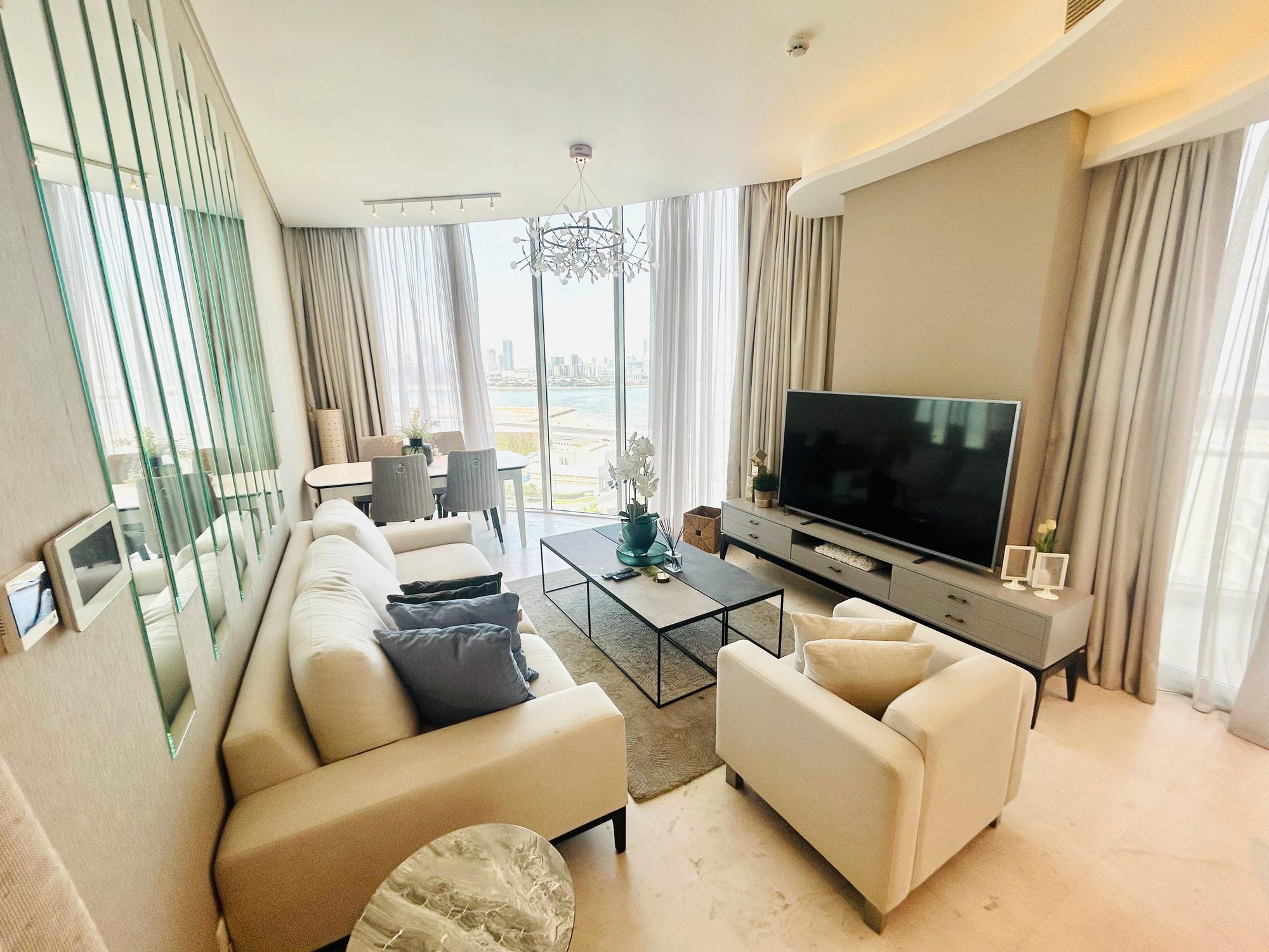 One Bedroom Apartment with Two Bathrooms
