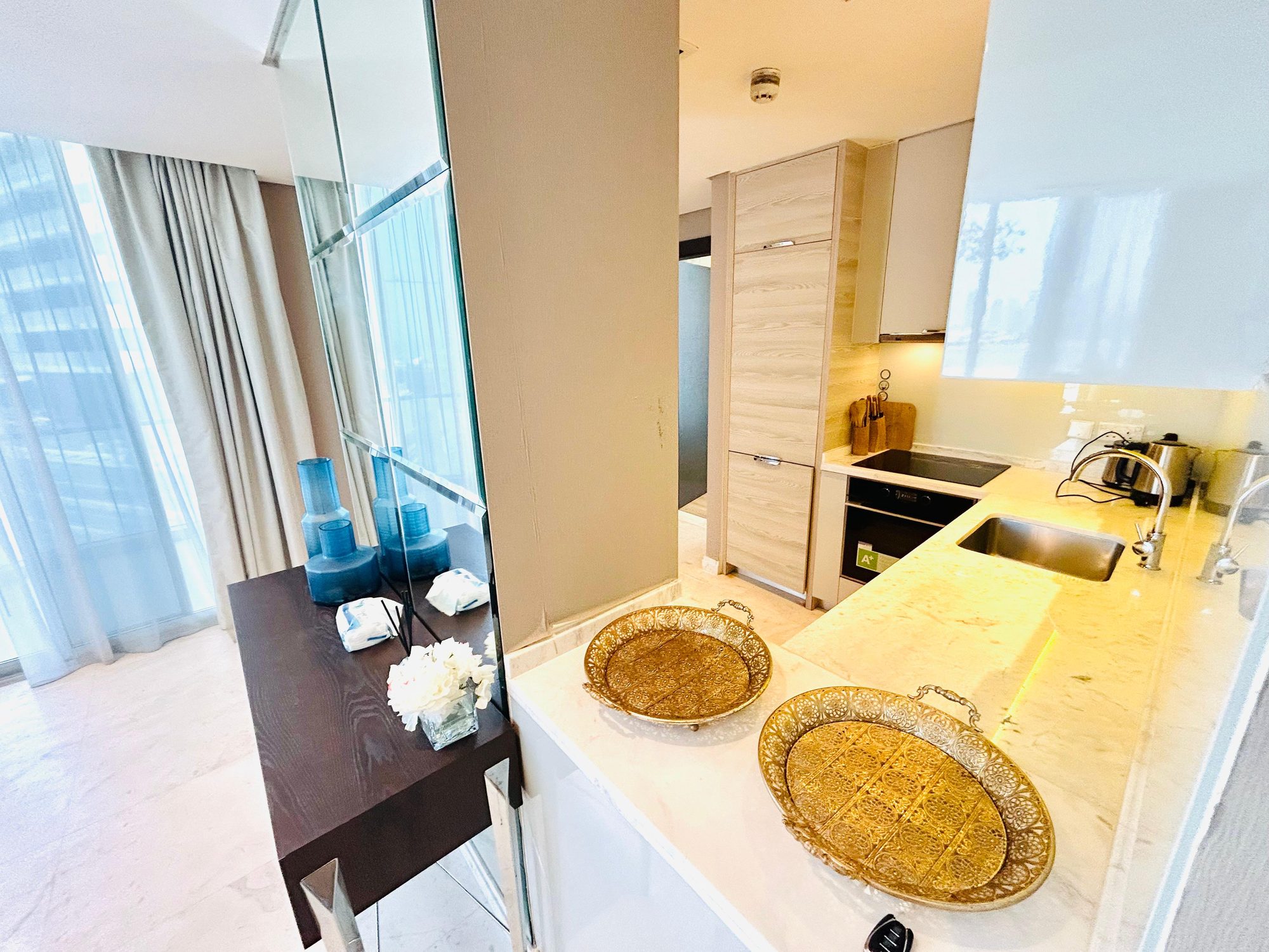 One Bedroom Apartment with Two Bathrooms