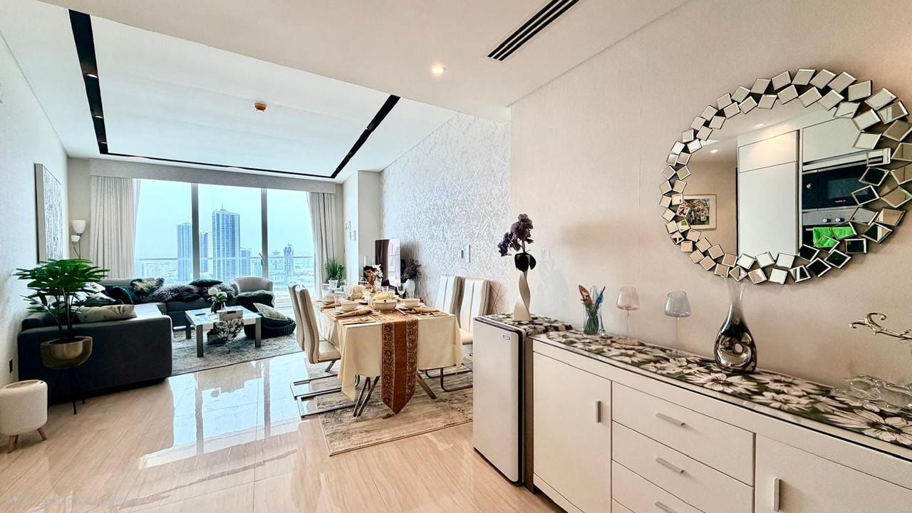 2-Bed Apartment with Balcony and Pool Access