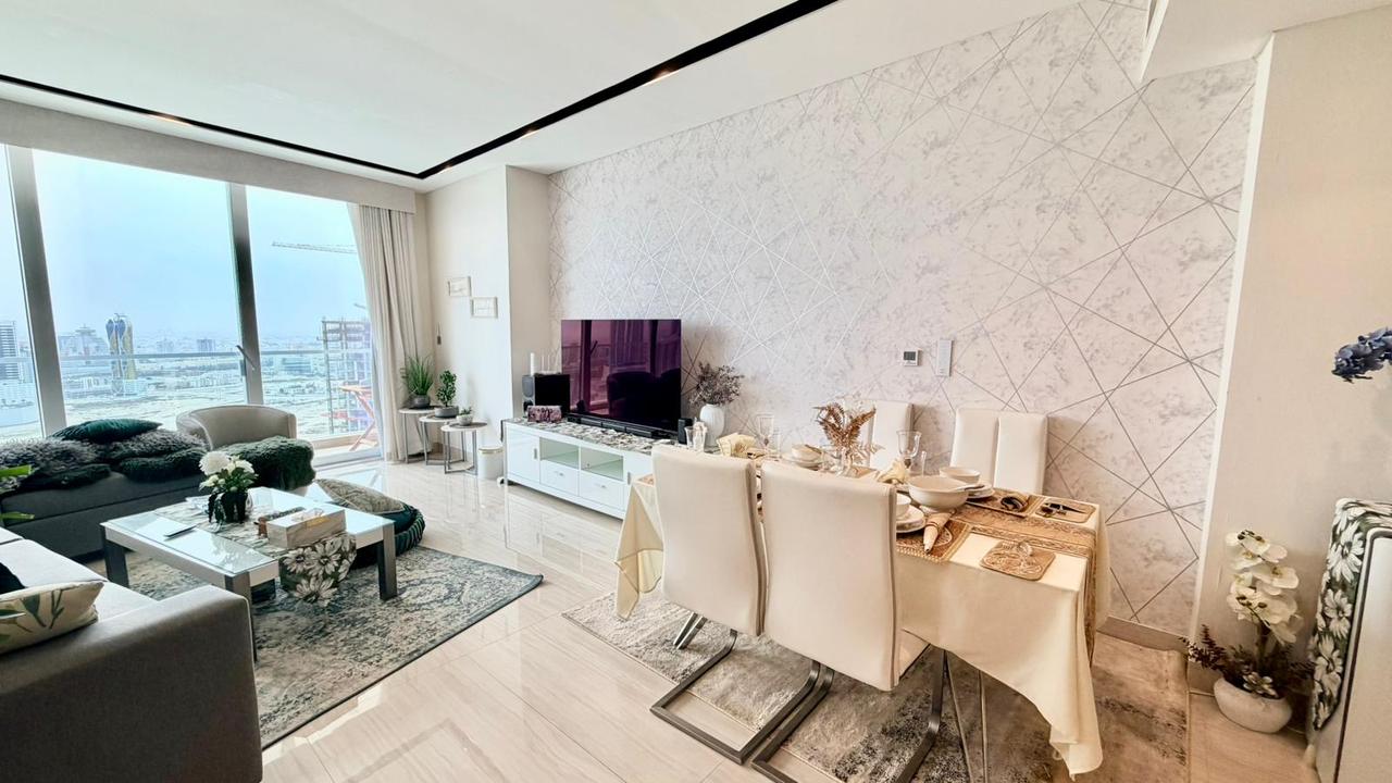 2-Bed Apartment with Balcony and Pool Access