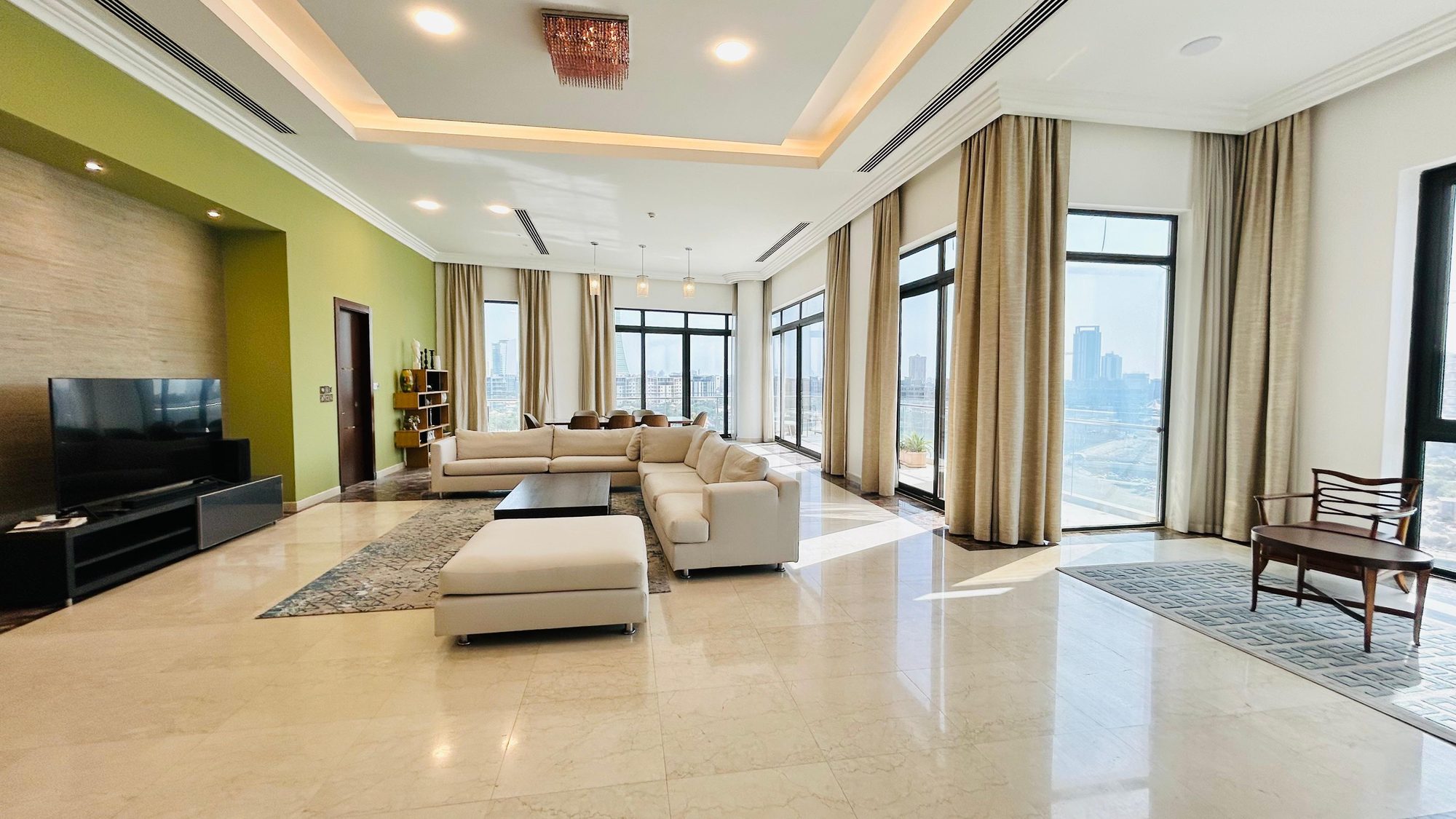 Six-Bedroom Penthouse with Private Jacuzzi