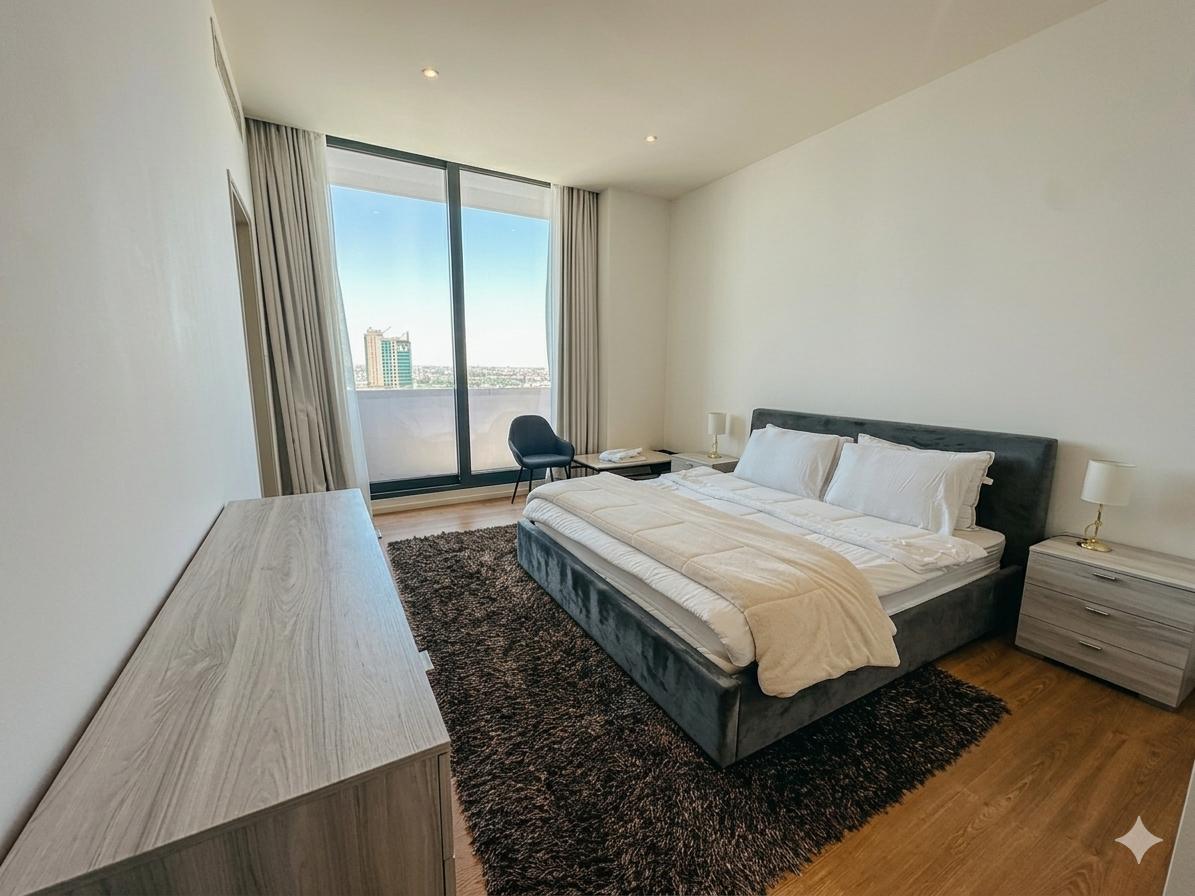 Two-Bedroom Apartment with Three Bathrooms