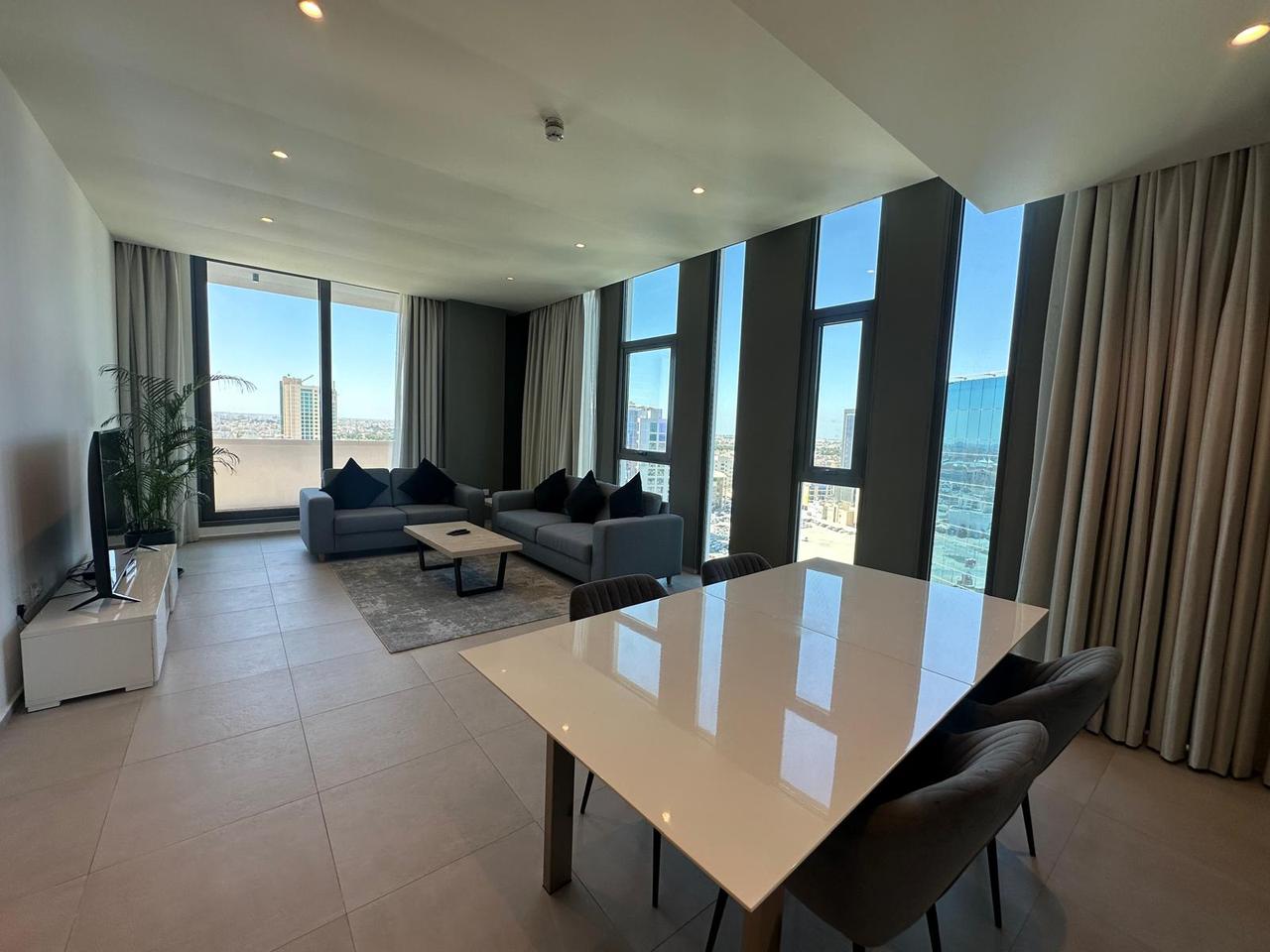 Two-Bedroom Apartment with Three Bathrooms