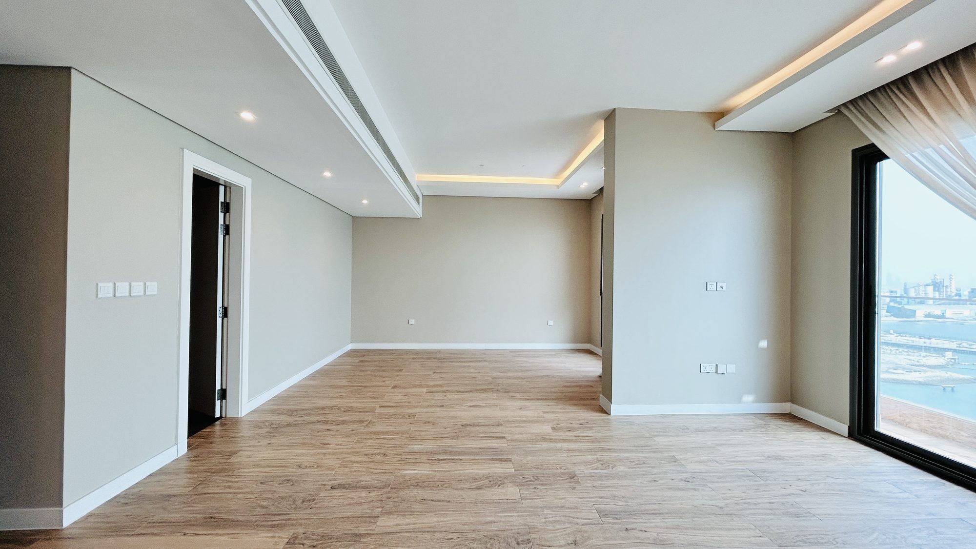 Three-Bedroom Apartment with Water Views