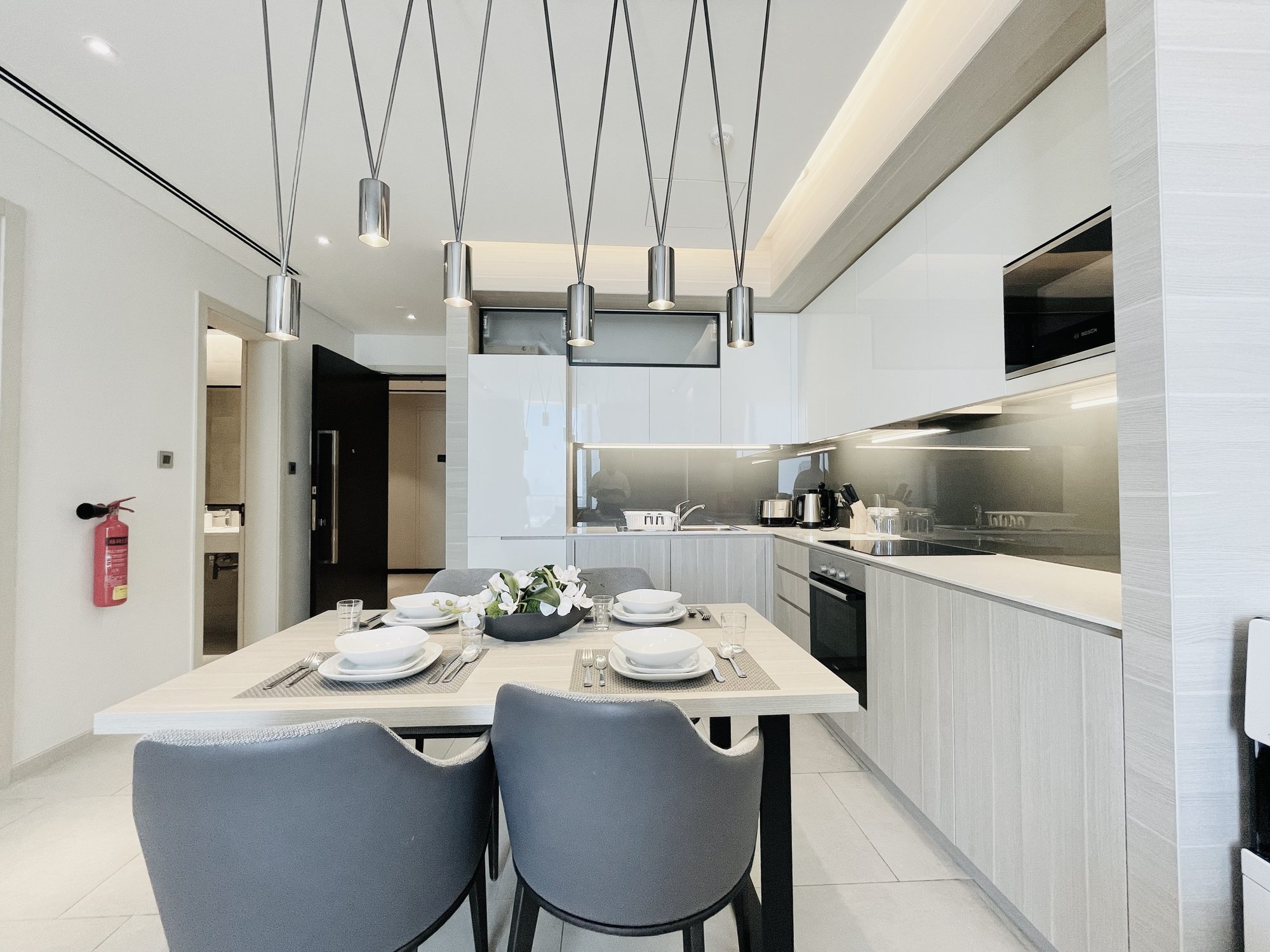 One-Bedroom Apartment with Water Views