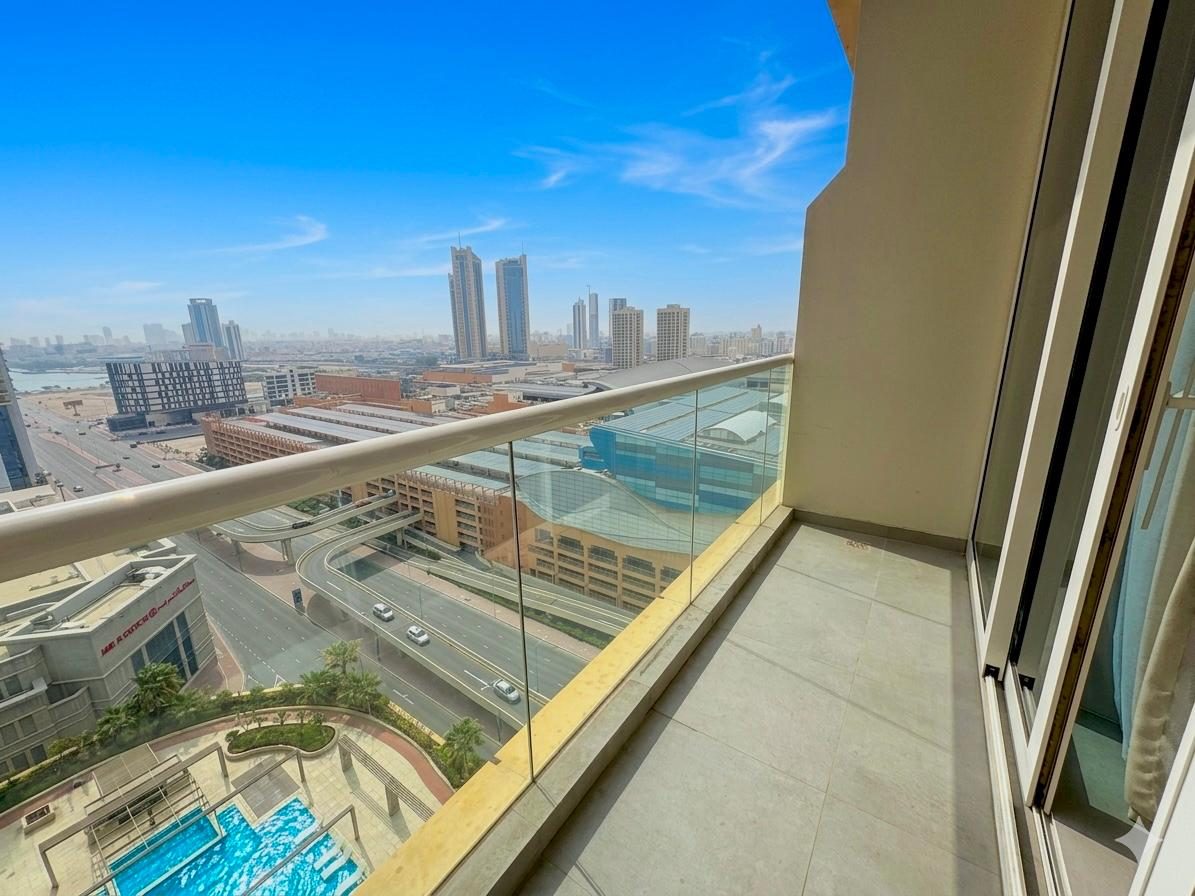 One-Bedroom Apartment with Water Views and Balcony
