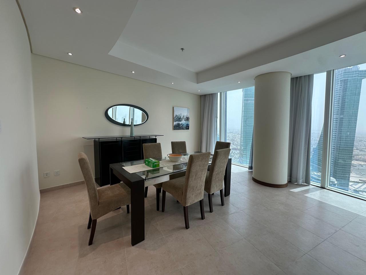 Two-Bedroom Apartment with Three Bathrooms