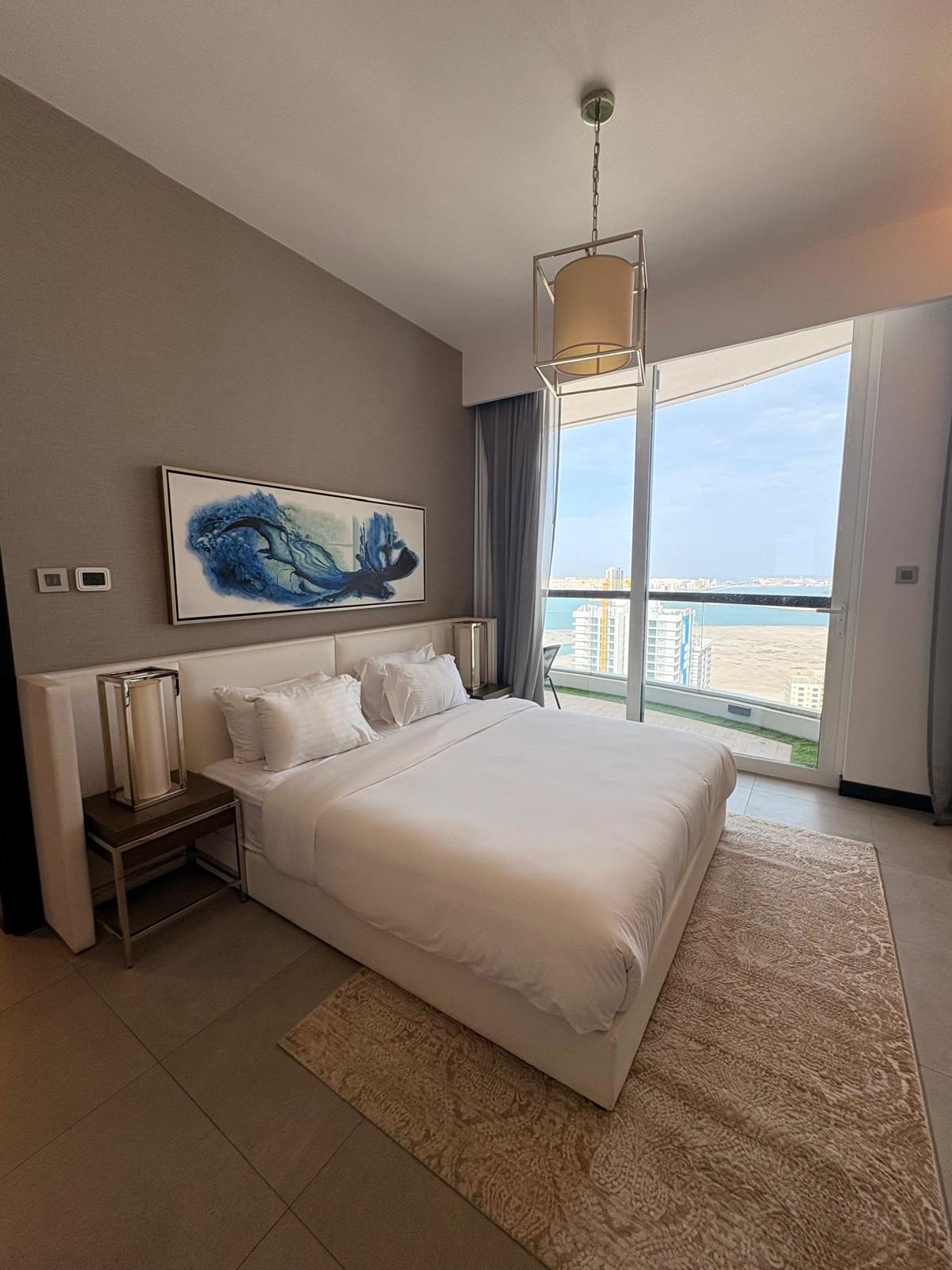 1-Bedroom Apartment with Water Views and Balcony
