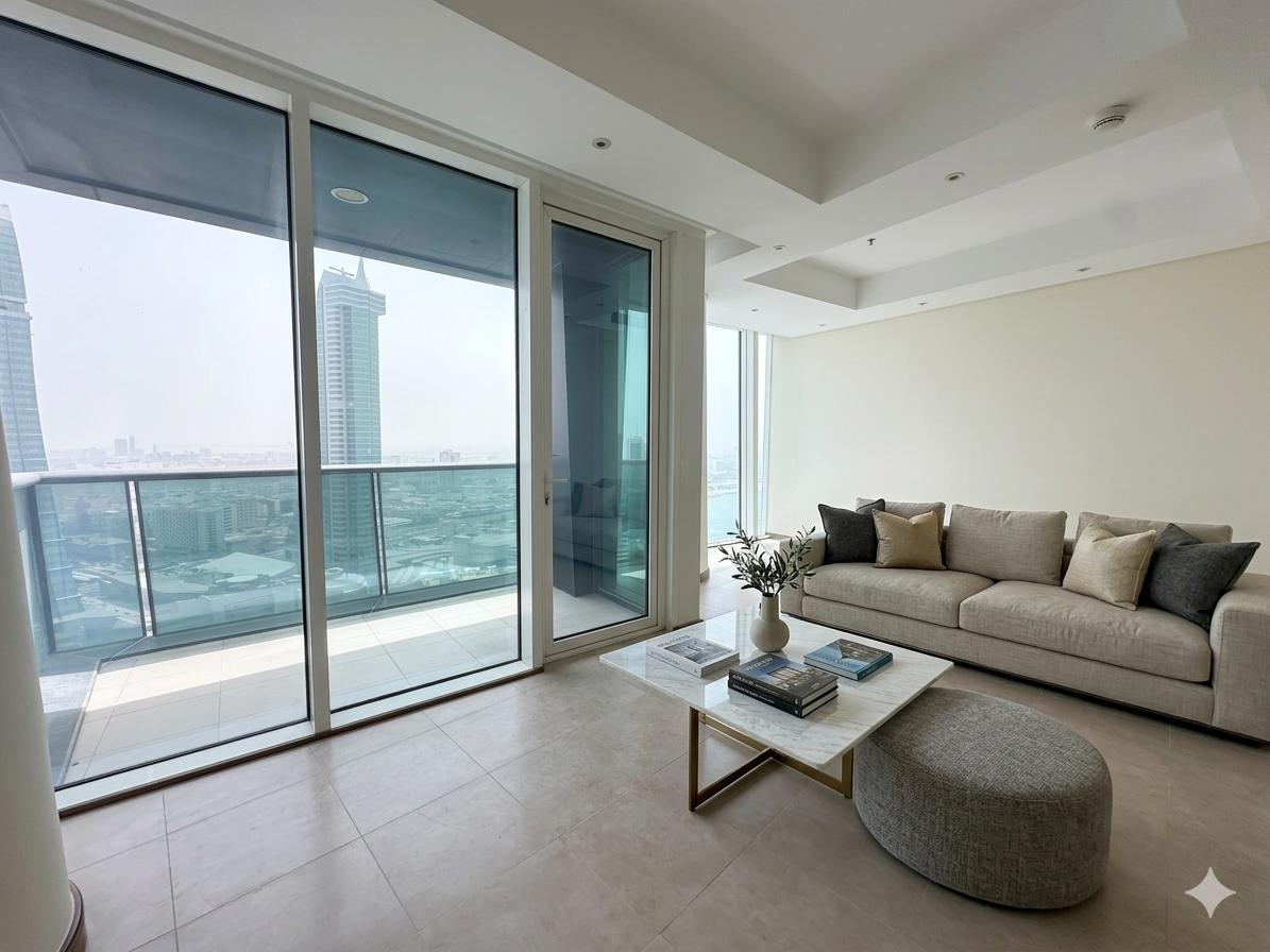 One-Bedroom Apartment with Waterfront Views