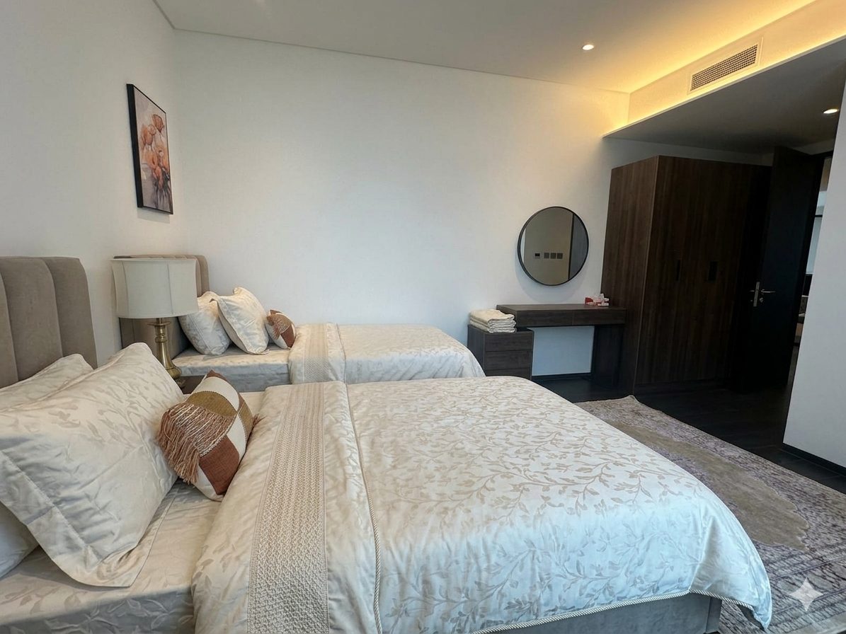 2-Bedroom Apartment with Water Views