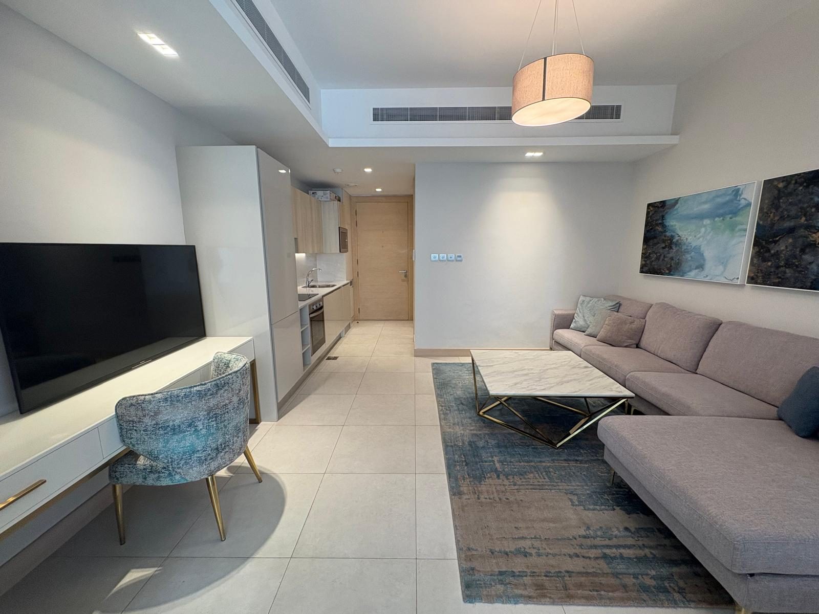 One-Bedroom Apartment with Water Views and Balcony