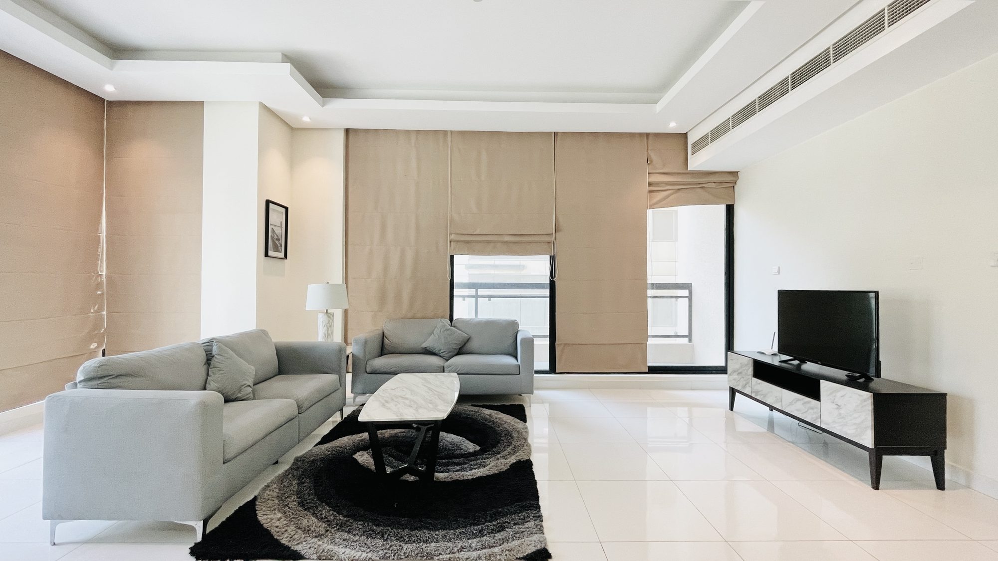 Two-Bedroom Apartment with Pool and Gym Access