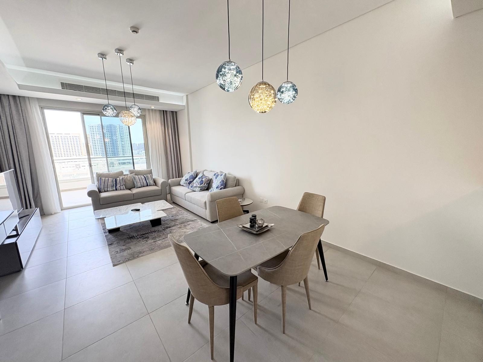 One Bedroom Apartment with Two Bathrooms