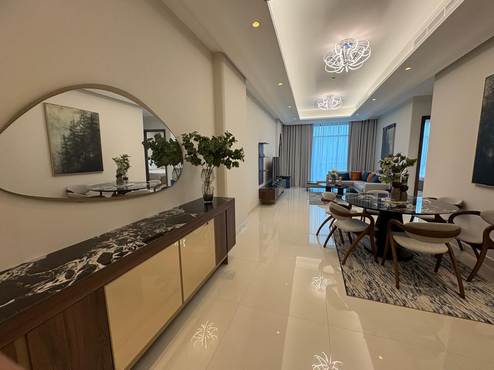 Two Bedroom Apartment with Three Bathrooms