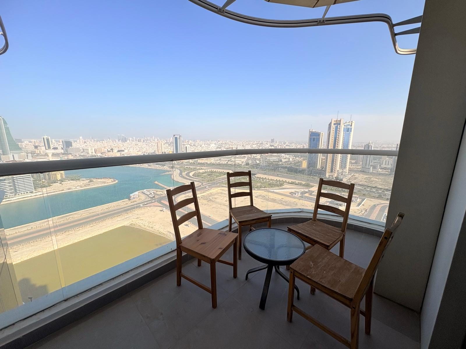 1-Bedroom Apartment with Water Views and Balcony