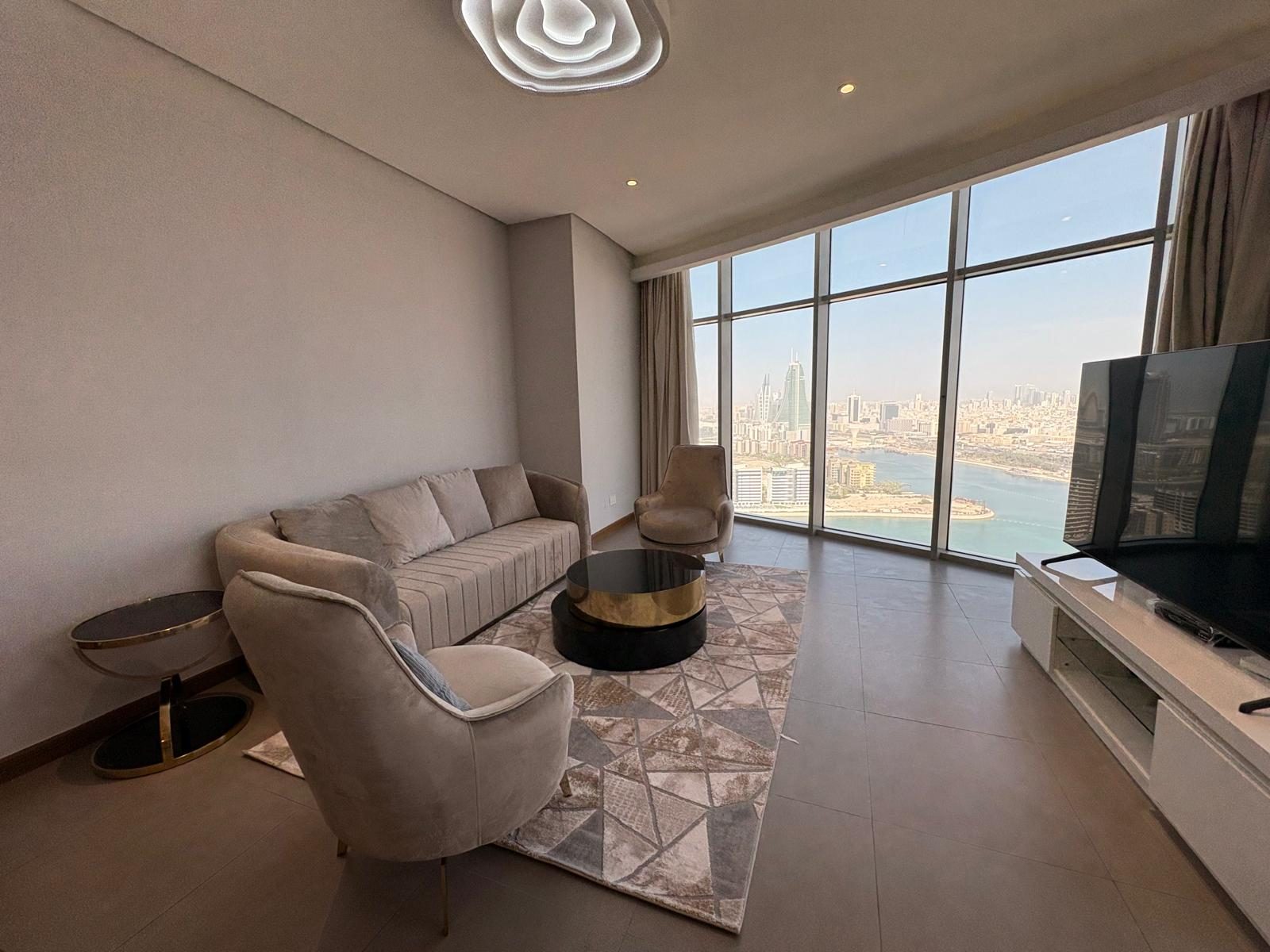 1-Bedroom Apartment with Water Views and Balcony