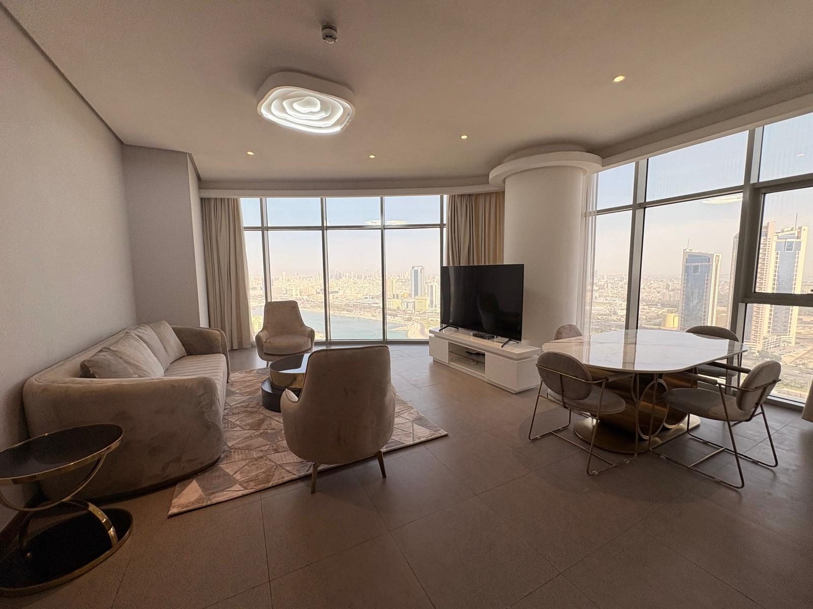 1-Bedroom Apartment with Water Views and Balcony
