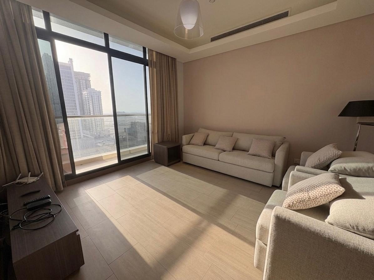 One-Bedroom Apartment with Water Views and Balcony
