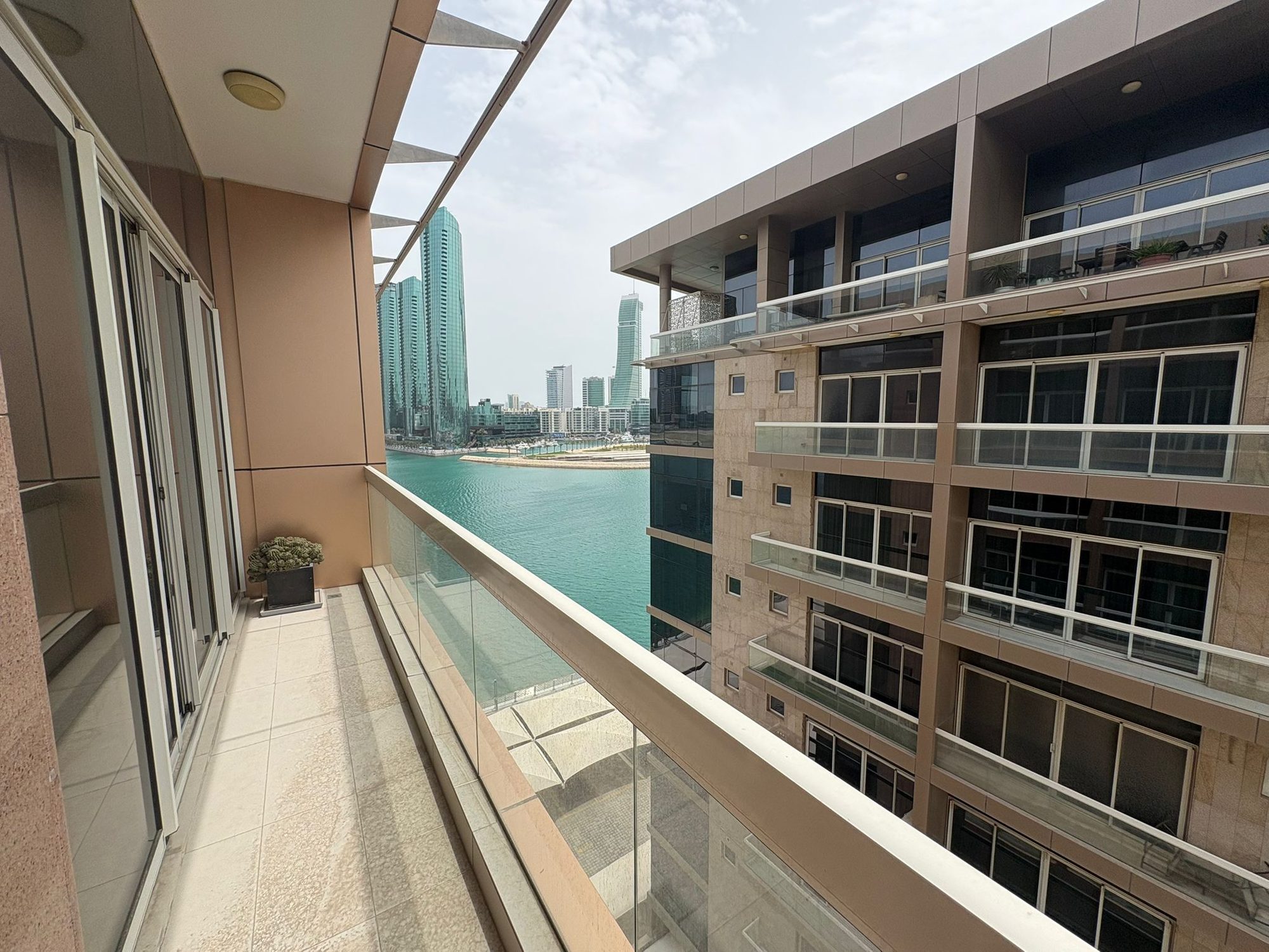 Three-Bedroom Apartment with Water Views