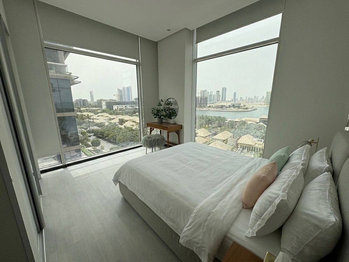 Three-Bedroom Apartment with Water Views