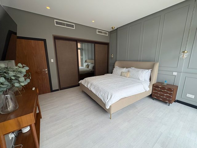 Three-Bedroom Apartment with Water Views