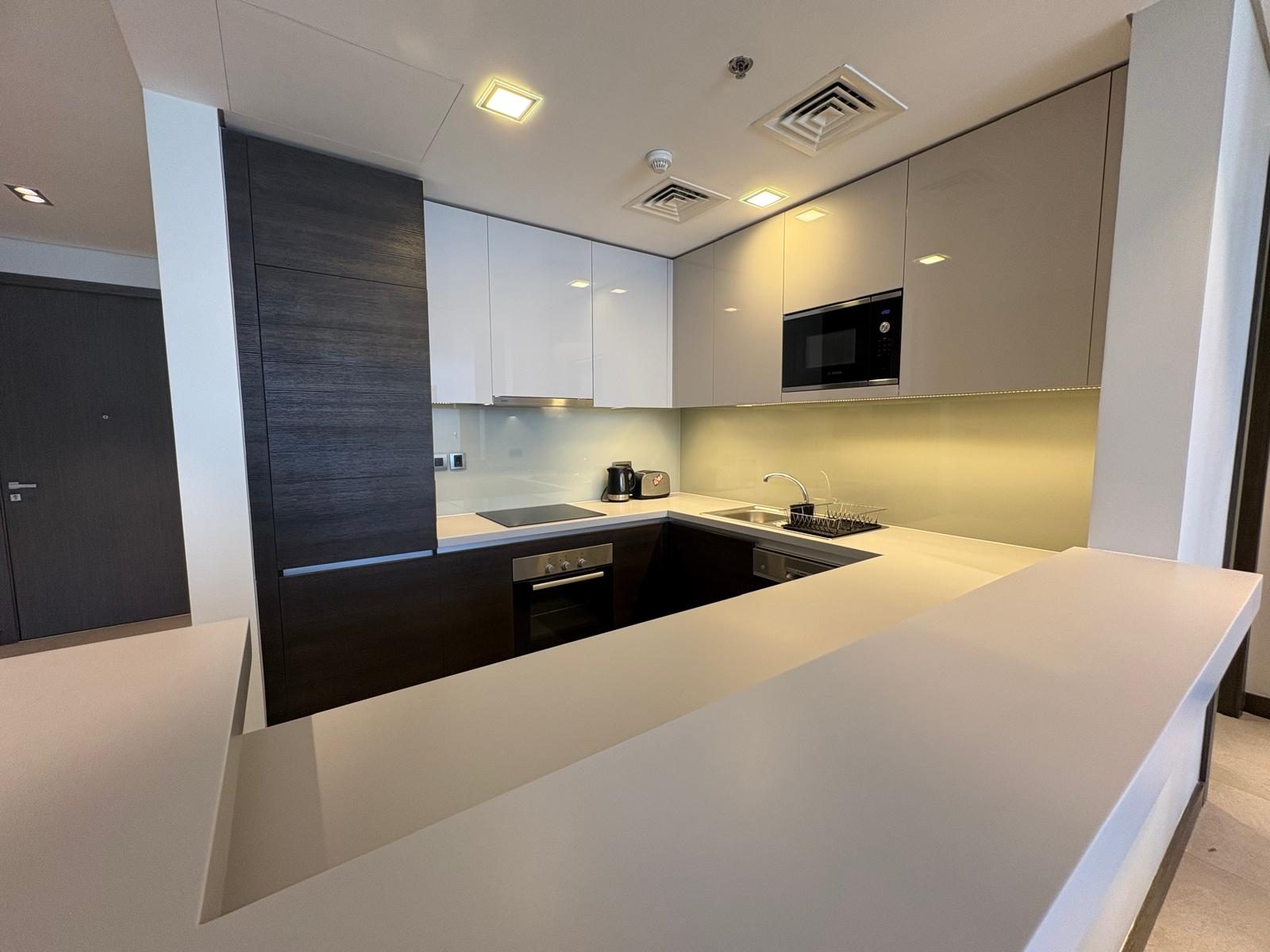Three-Bedroom Apartment with Water Views in Seef