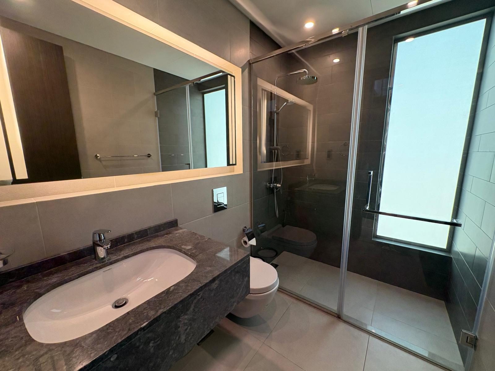 Three-Bedroom Apartment with Water Views in Seef