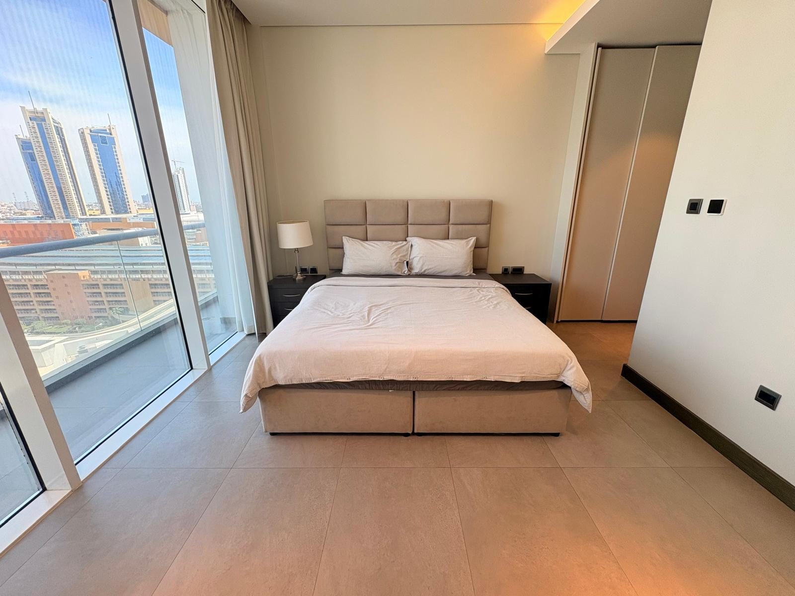 Three-Bedroom Apartment with Water Views in Seef