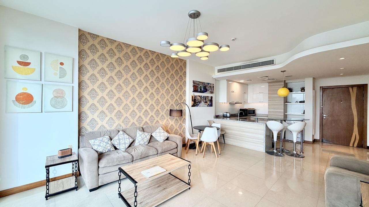 One Bedroom Apartment with Two Bathrooms
