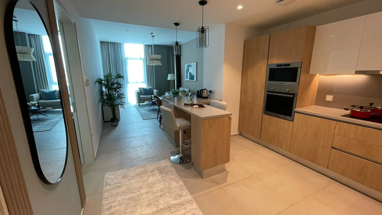One Bedroom Flat with Two Bathrooms in Seef