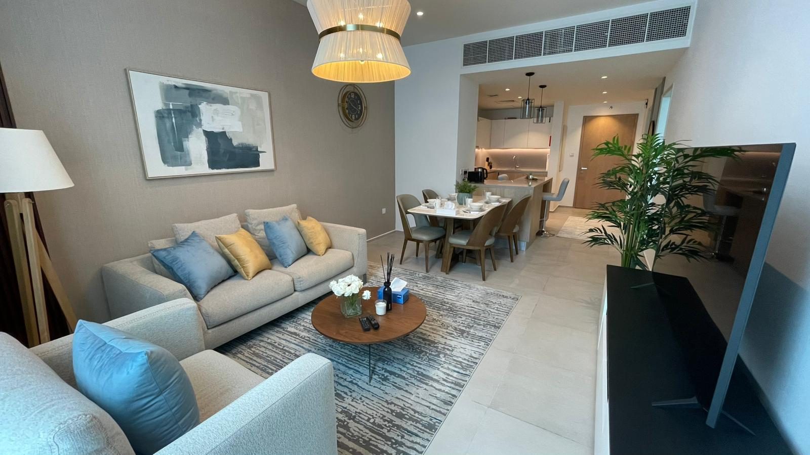One Bedroom Flat with Two Bathrooms in Seef