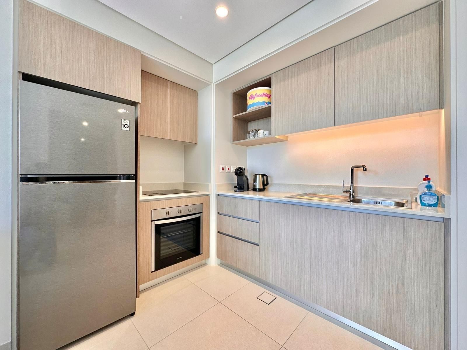 One Bedroom Apartment with Waterfront Balcony