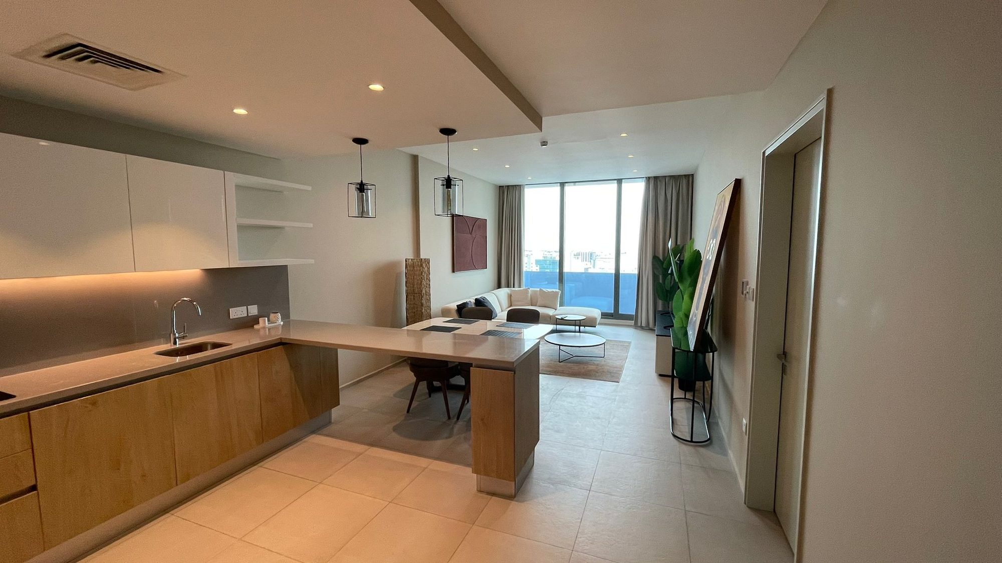 One Bedroom Flat with Two Bathrooms