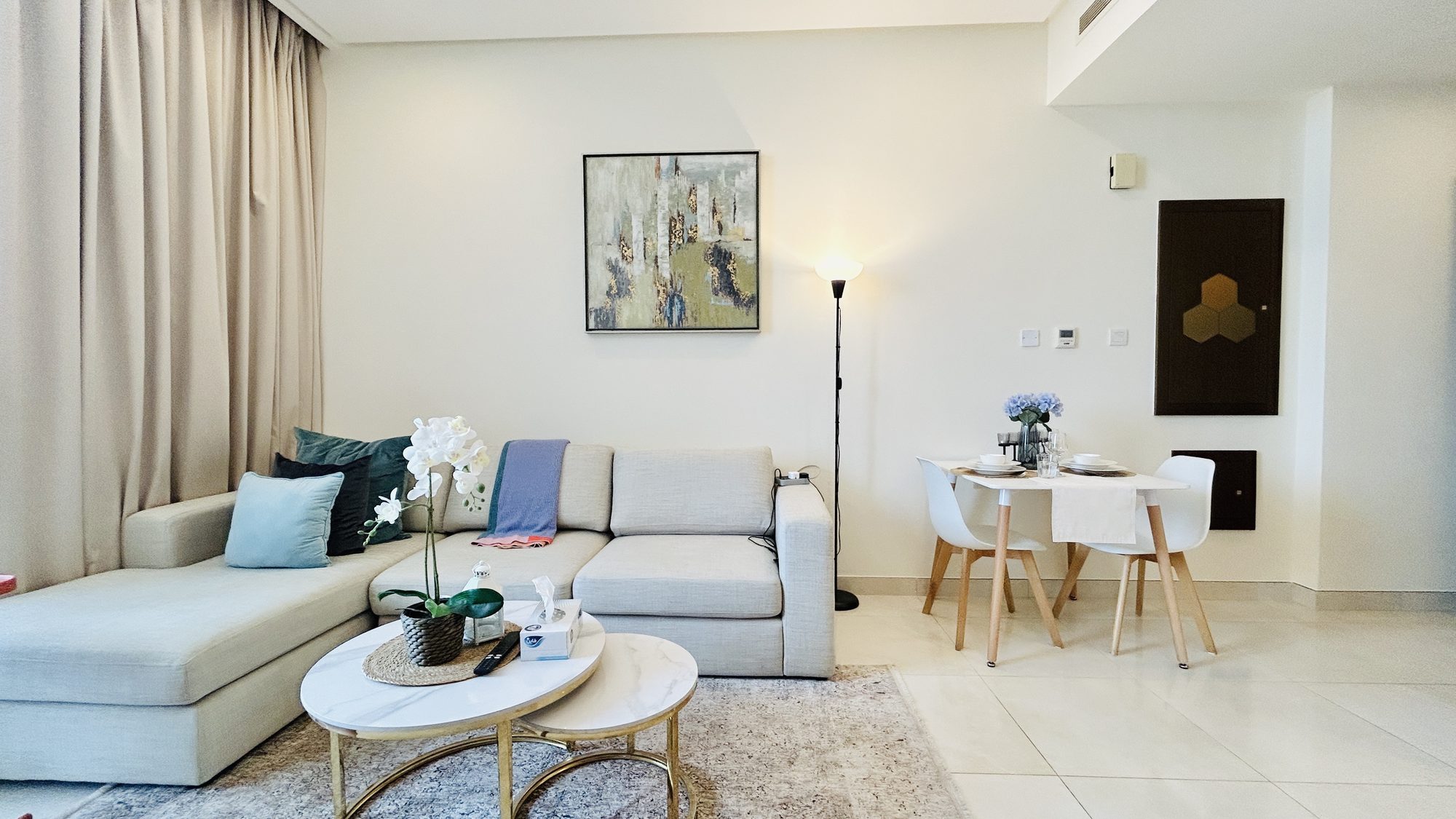 One-Bedroom Apartment with Water Views
