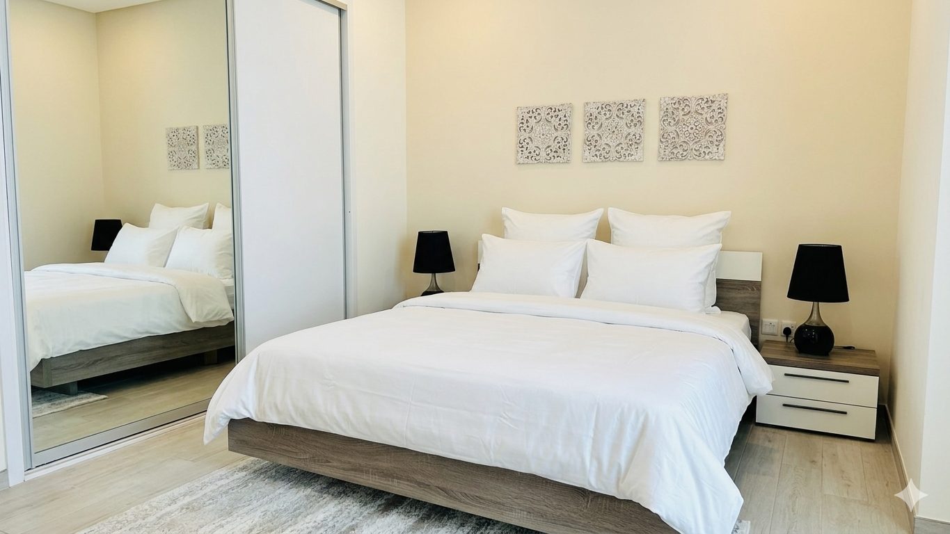 One-Bedroom Apartment with Water Views