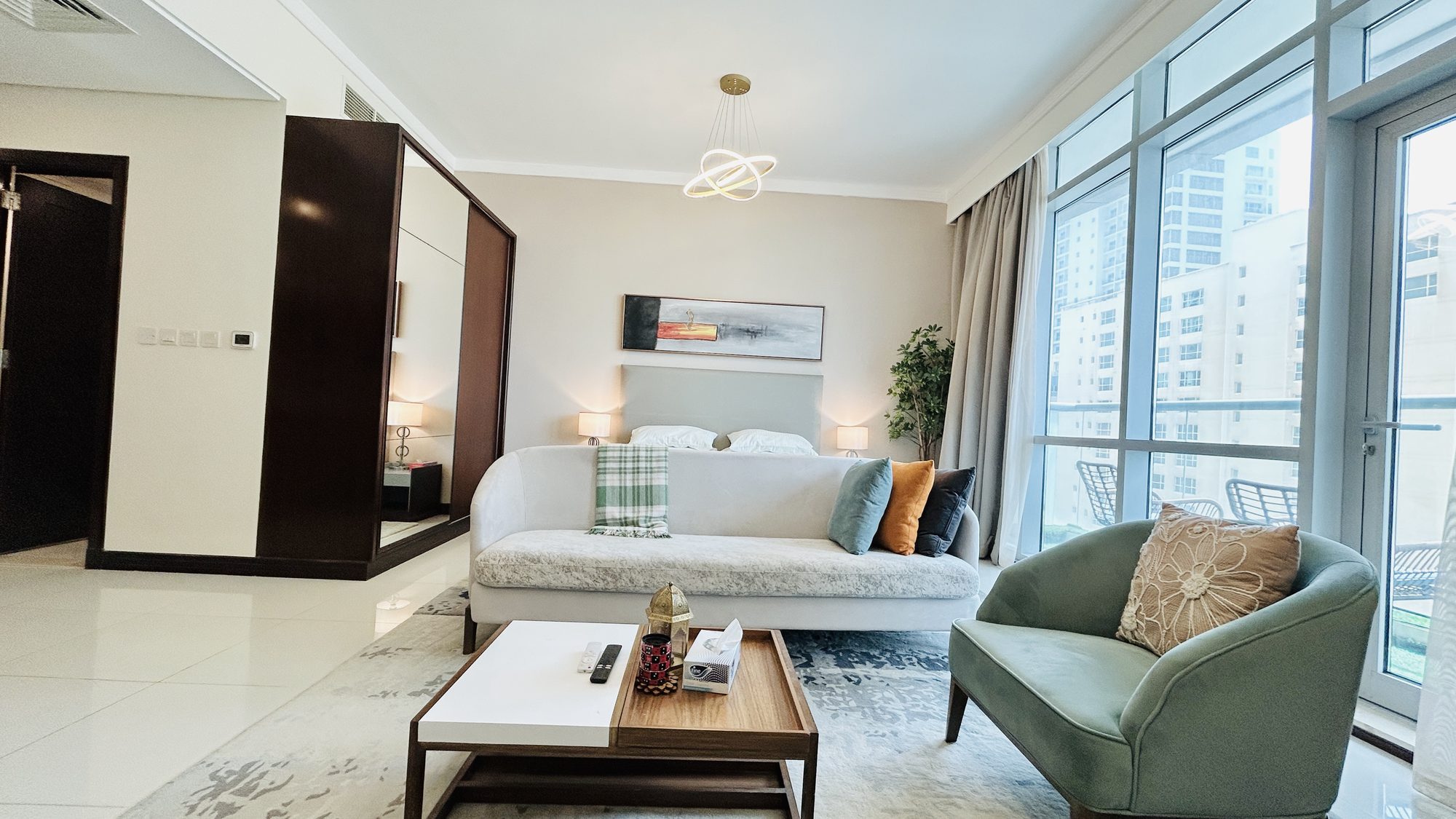 Fully Furnished Studio Apartment, 63 sqm
