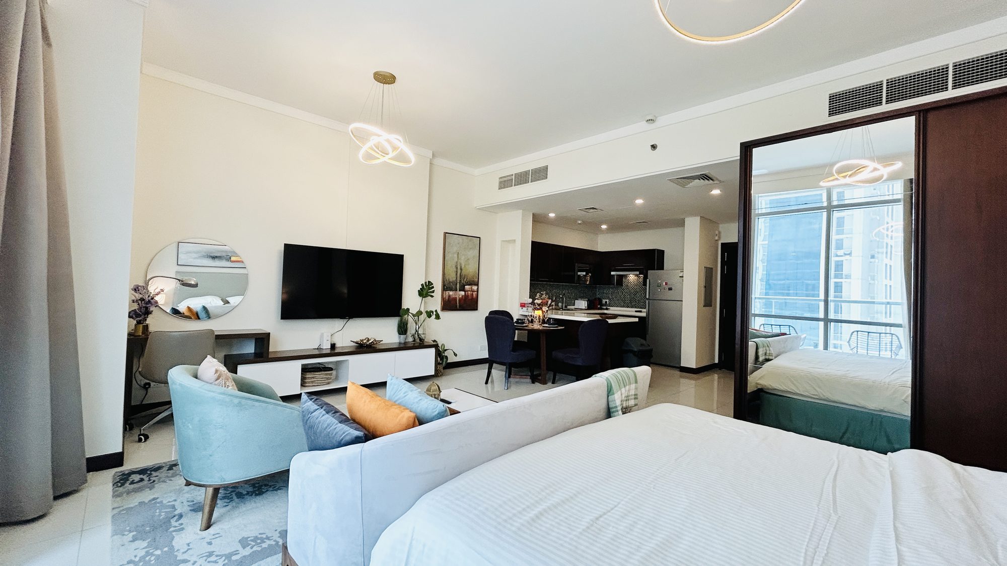 Fully Furnished Studio Apartment, 63 sqm