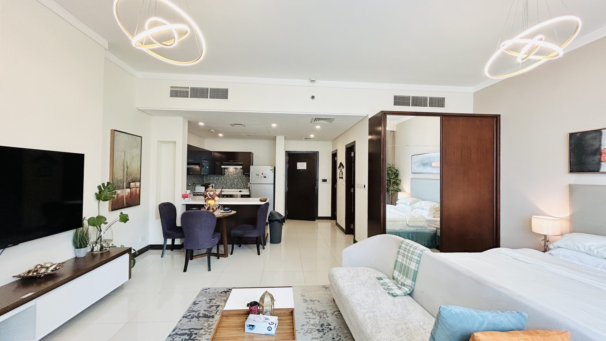 Fully Furnished Studio Apartment, 63 sqm