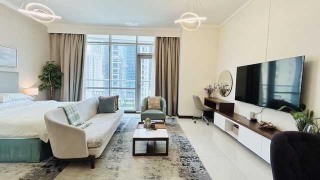Fully Furnished Studio Apartment, 63 sqm
