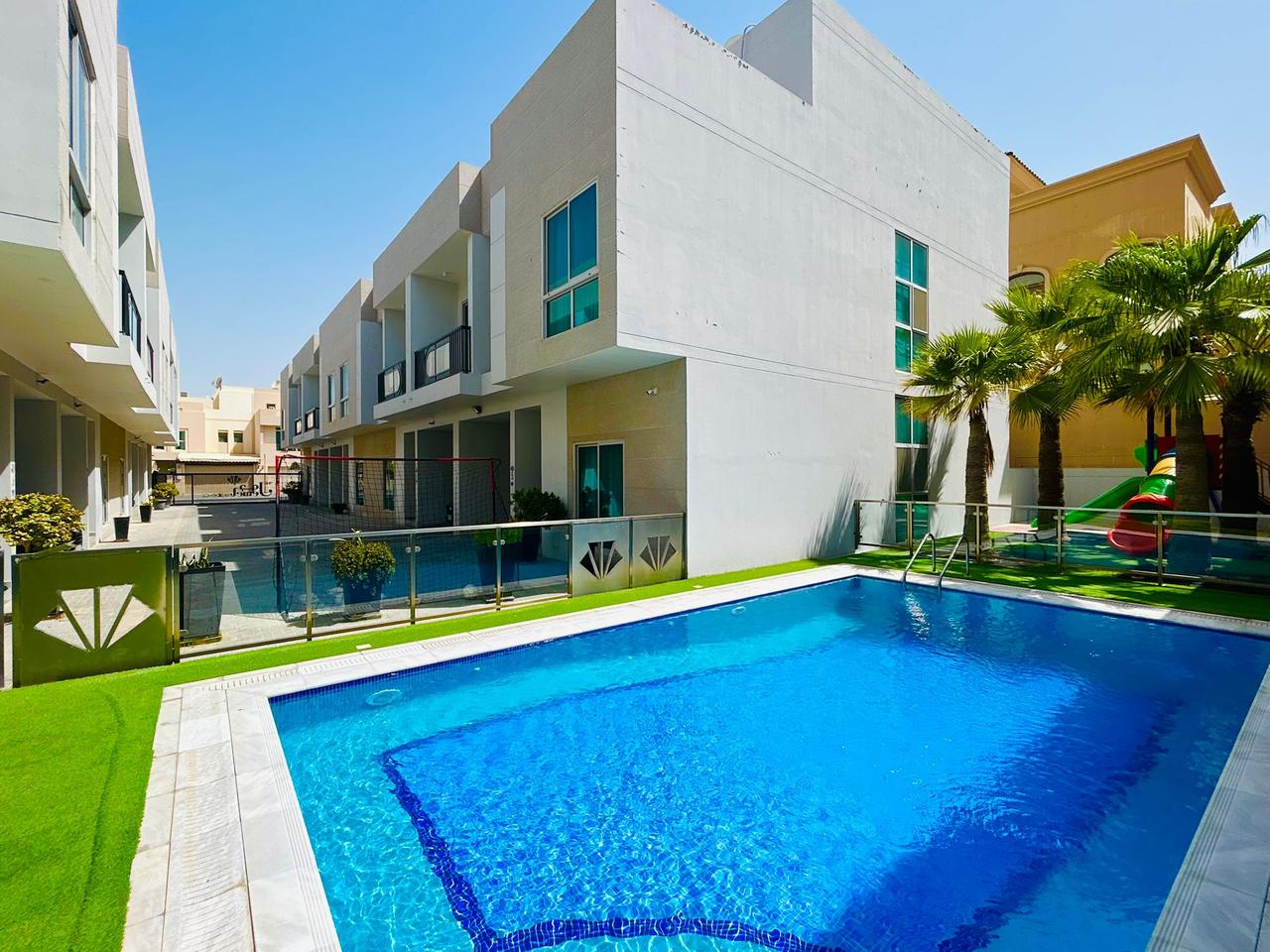 Five-Bedroom Semi-Furnished Villa with Pool Access