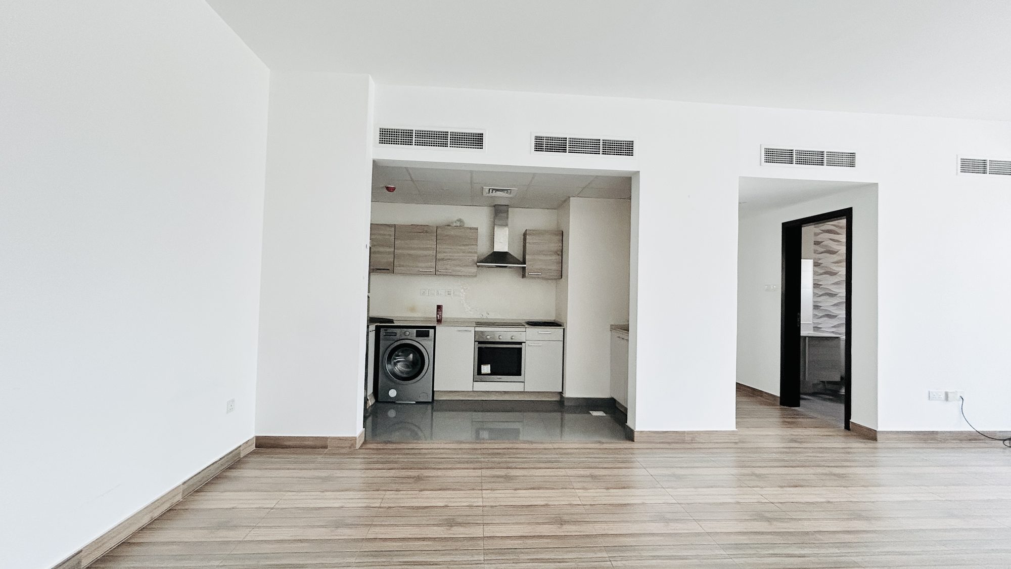 Two Bedroom Semi-Furnished Apartment with Balcony