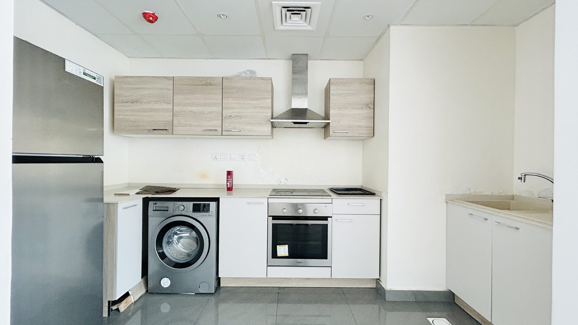 Two Bedroom Semi-Furnished Apartment with Balcony