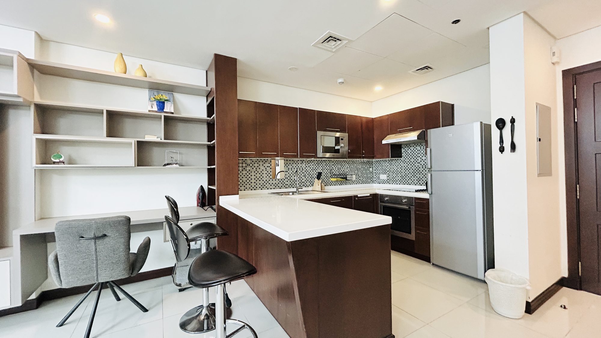Fully-Furnished Studio Apartment, 63sqm