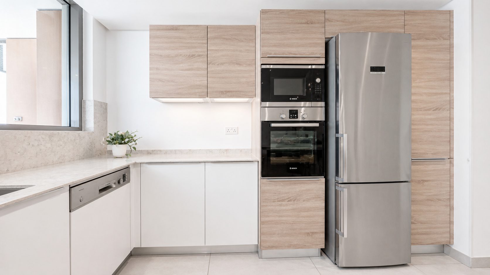 Two-Bedroom Apartment with Three Bathrooms